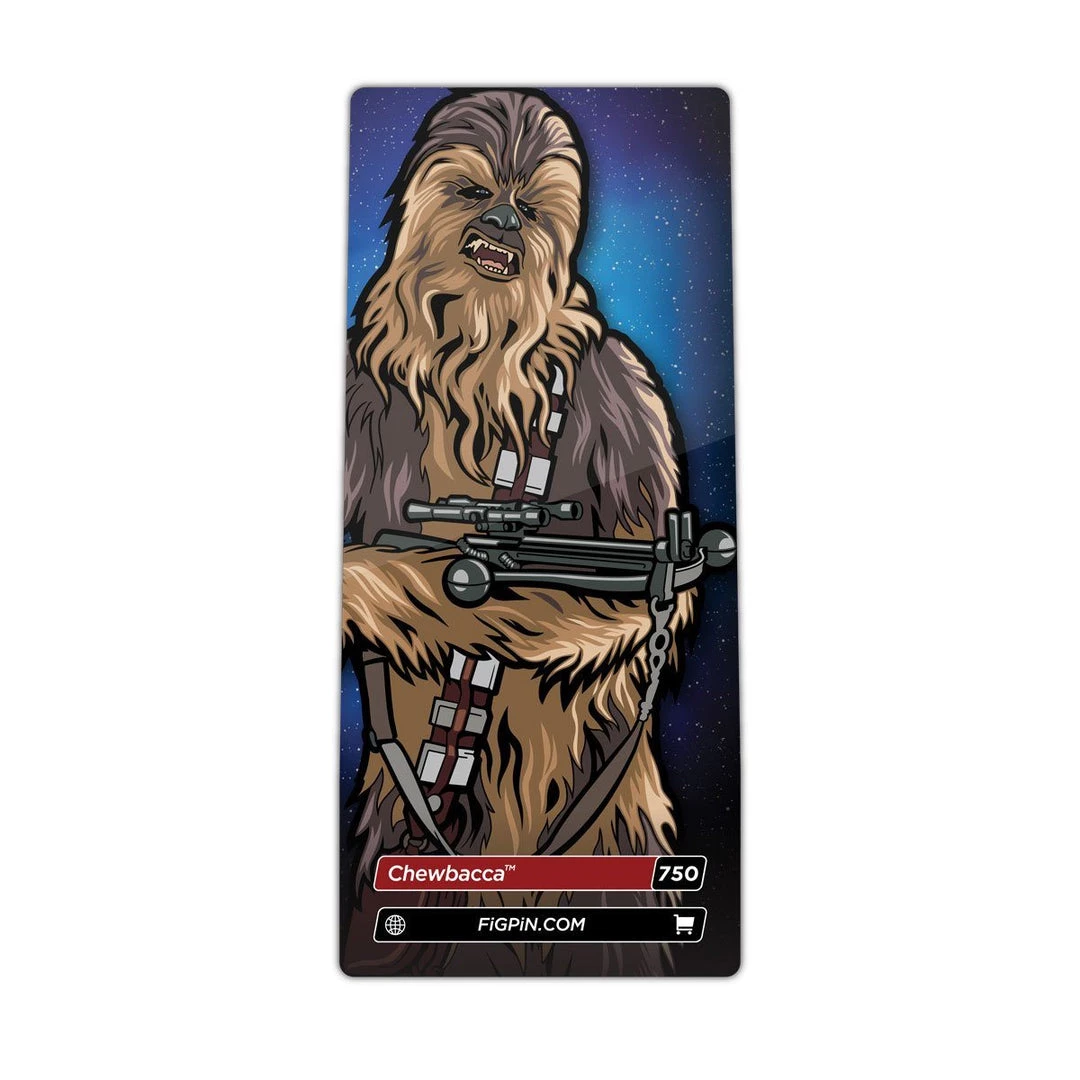Chewbacca #750 Star Wars: A New Hope FiGPiN Classic 6 Chewbacca #750 Star Wars: A New Hope FiGPiN Classic