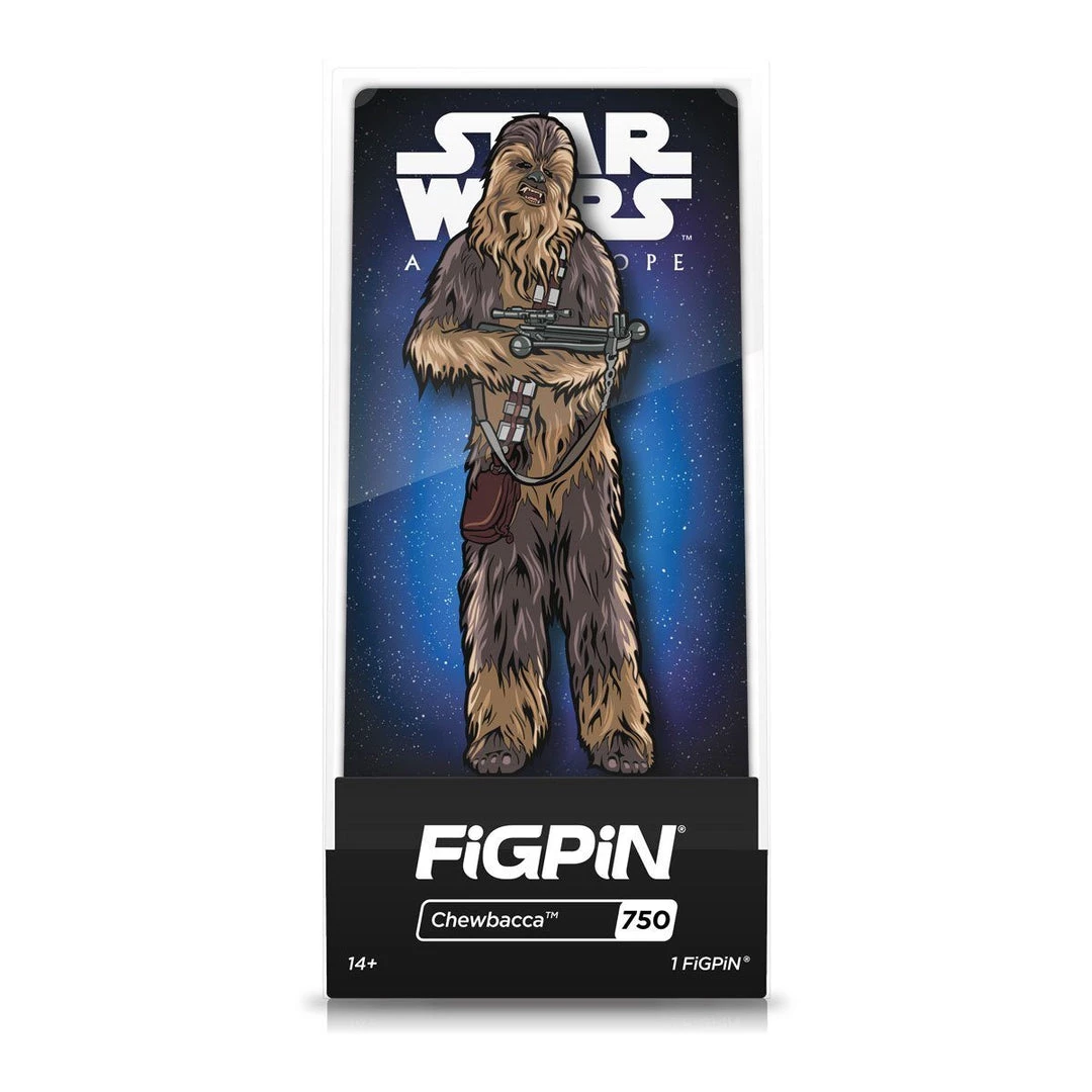 Chewbacca #750 Star Wars: A New Hope FiGPiN Classic 4 Chewbacca #750 Star Wars: A New Hope FiGPiN Classic
