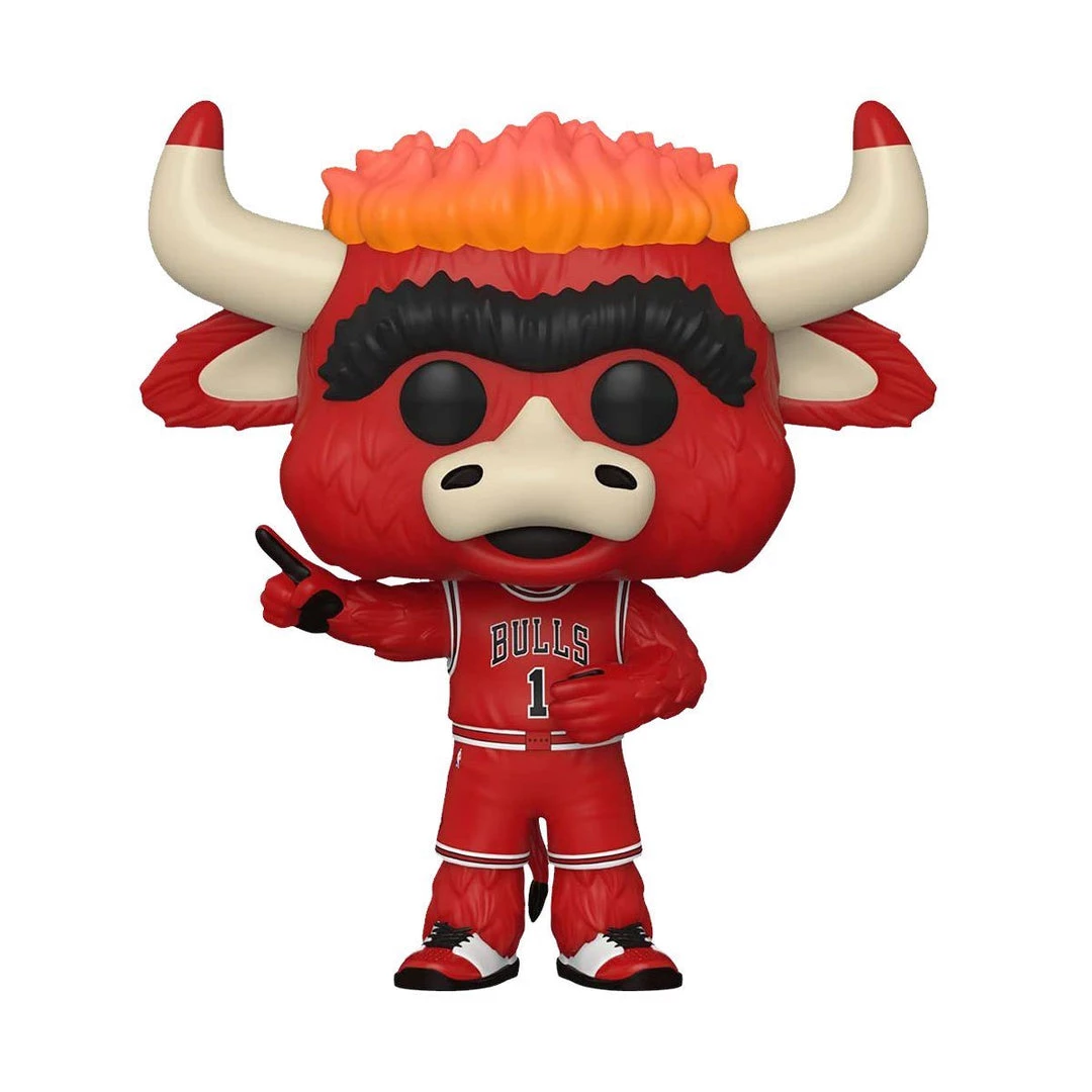 Chicago Bulls: Benny The Bull Funko POP! NBA Mascots In Stock Funko 3 Chicago Bulls: Benny The Bull Funko POP! NBA Mascots In Stock Funko