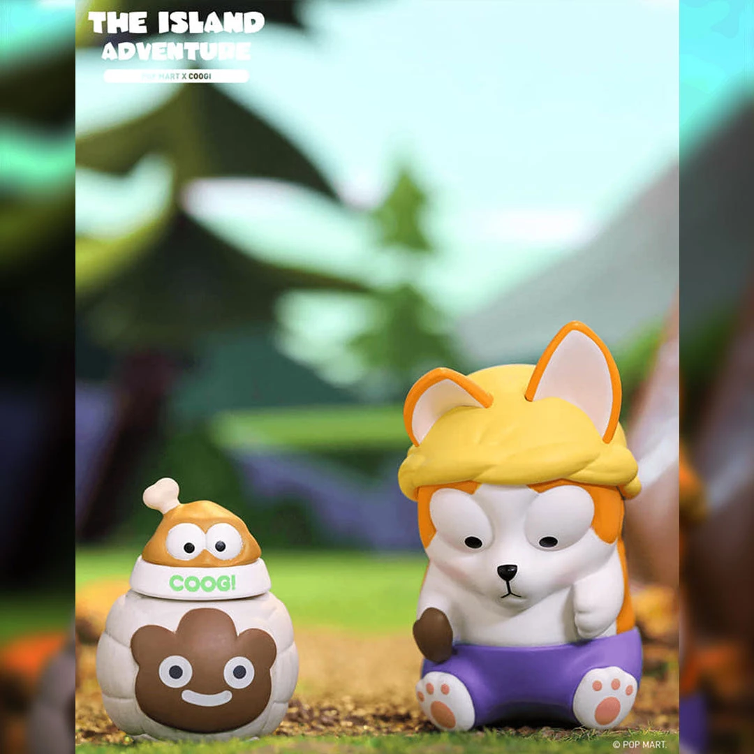 Coogi & Foody The Island Adventure Blind Box Series By Coogi X Pop Mart 7 Coogi & Foody The Island Adventure Blind Box Series By Coogi X Pop Mart