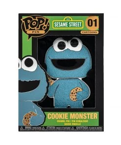 In Stock Funko Cookie Monster #01 Sesame Street Funko POP! Pin