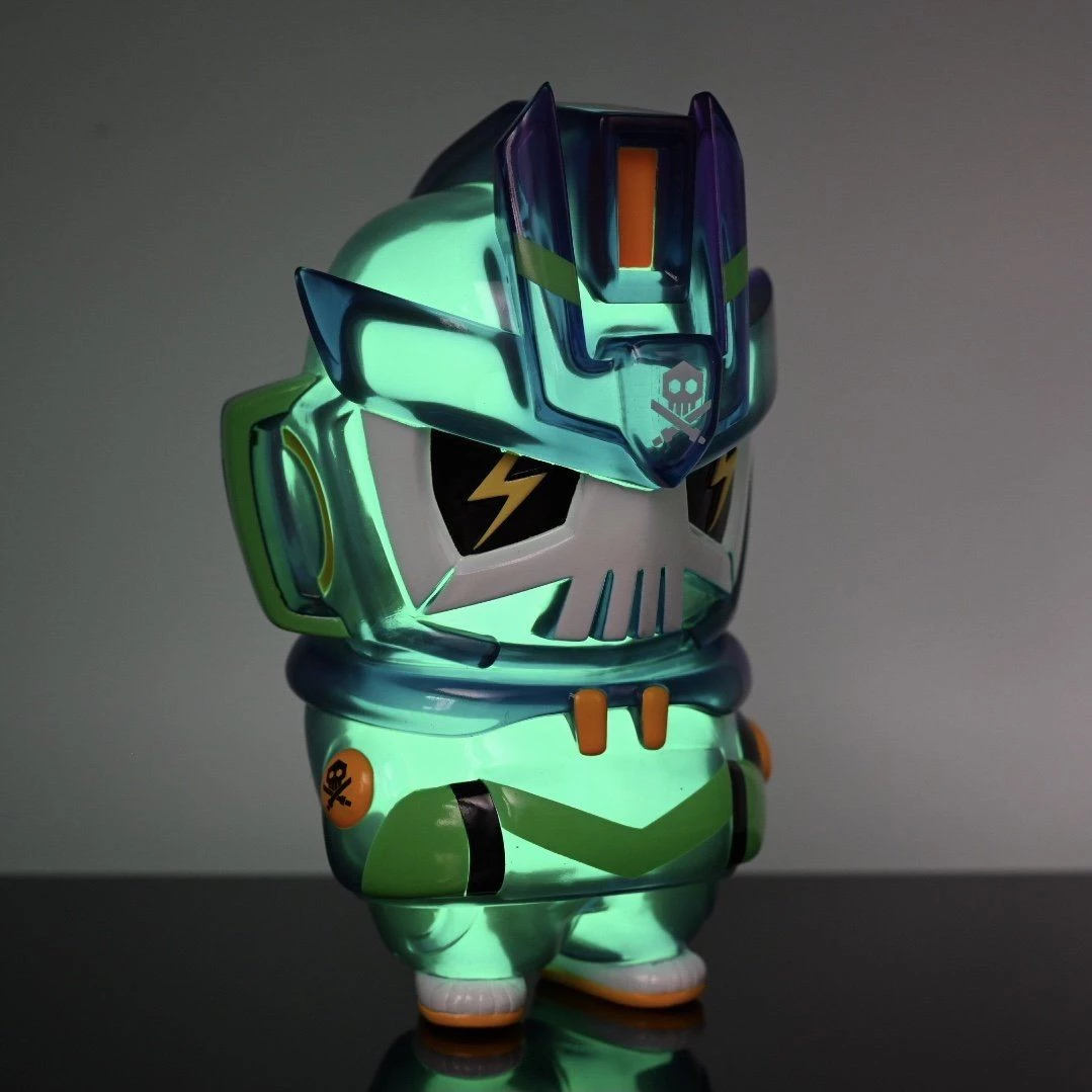 CoreTEQ Mega NanoTEQ "UNIT 01" By Quiccs & Devil Toys - GLOWS IN THE DARK! - VLTD NYCC 2021 Exclusive - LE199 4 CoreTEQ Mega NanoTEQ "UNIT 01" By Quiccs & Devil Toys - GLOWS IN THE DARK! - VLTD NYCC 2021 Exclusive - LE199