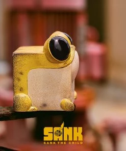 Cube Frog (Yellow) Cube Series By Sank Toys