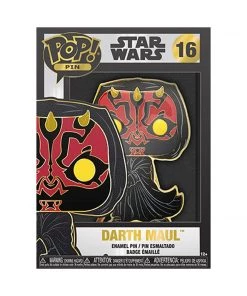 Darth Maul #16 Star Wars Funko POP! Pin [PRE-ORDER FOR ESTIMATED Q1 2022* DELIVERY]