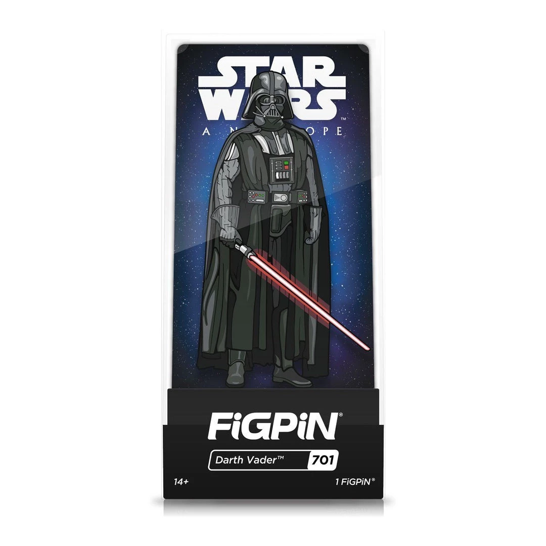 Darth Vader #701 Star Wars: A New Hope FiGPiN Classic 4 Darth Vader #701 Star Wars: A New Hope FiGPiN Classic