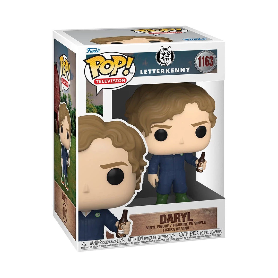 Daryl #1163 Letterkenny Funko POP! TV 4 Daryl #1163 Letterkenny Funko POP! TV
