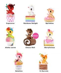 In-Stock Items Delicious Unicorno Blind Box Series By Tokidoki