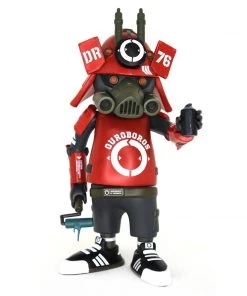 DR76 Ouroboros Red Alert 6” Vinyl Figure By Dragon76 X Martian Toys Designer Toys 16 DR76 Ouroboros Red Alert 6” Vinyl Figure By Dragon76 X Martian Toys Designer Toys