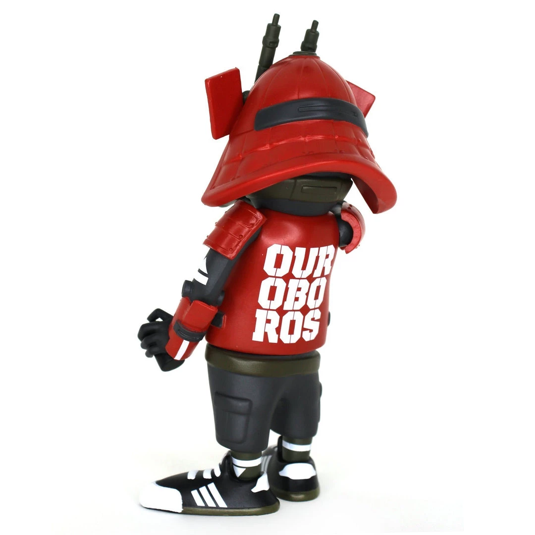 DR76 Ouroboros Red Alert 6” Vinyl Figure By Dragon76 X Martian Toys Designer Toys 11 DR76 Ouroboros Red Alert 6” Vinyl Figure By Dragon76 X Martian Toys Designer Toys