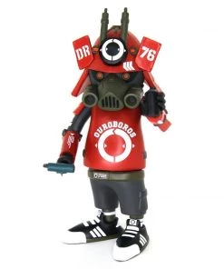 DR76 Ouroboros Red Alert 6” Vinyl Figure By Dragon76 X Martian Toys Designer Toys