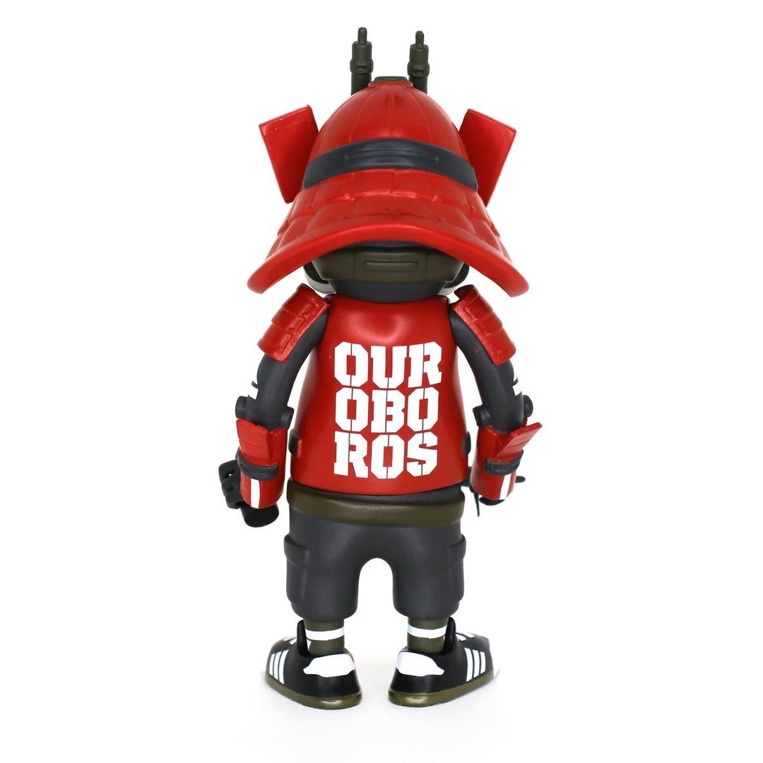 DR76 Ouroboros Red Alert 6” Vinyl Figure By Dragon76 X Martian Toys Designer Toys 10 DR76 Ouroboros Red Alert 6” Vinyl Figure By Dragon76 X Martian Toys Designer Toys