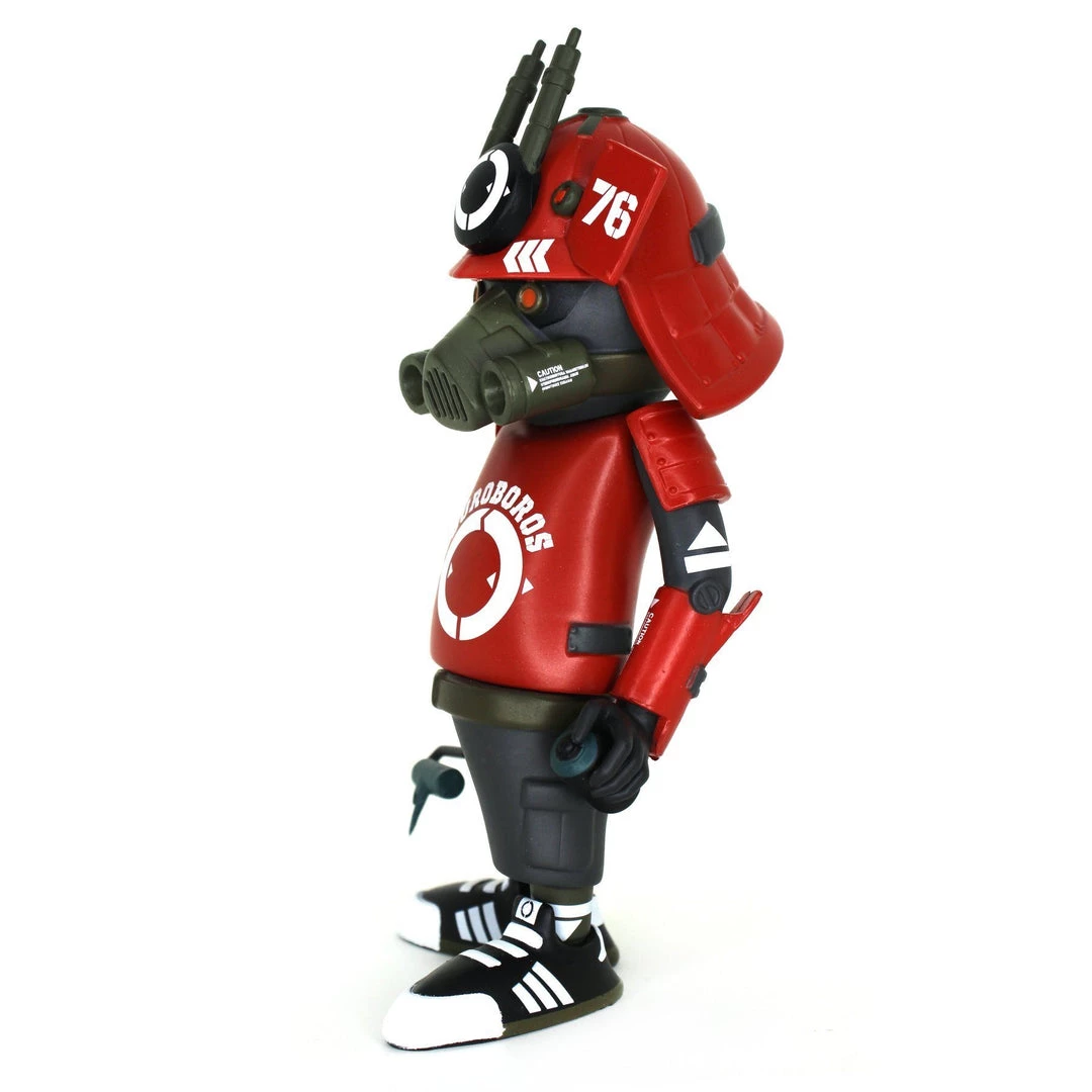 DR76 Ouroboros Red Alert 6” Vinyl Figure By Dragon76 X Martian Toys Designer Toys 6 DR76 Ouroboros Red Alert 6” Vinyl Figure By Dragon76 X Martian Toys Designer Toys