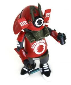 DR76 Ouroboros Red Alert 6” Vinyl Figure By Dragon76 X Martian Toys Designer Toys 18 DR76 Ouroboros Red Alert 6” Vinyl Figure By Dragon76 X Martian Toys Designer Toys