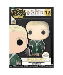 Draco Malfoy #17 Harry Potter Funko POP! Pin [PRE-ORDER FOR ESTIMATED* Q2 2022 DELIVERY]
