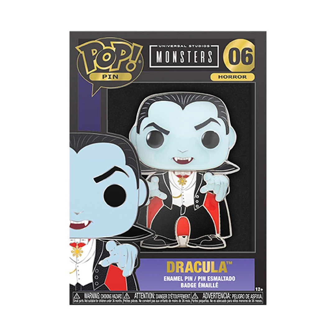 Dracula #06 Universal Monsters Funko POP! Pins 4 Dracula #06 Universal Monsters Funko POP! Pins