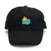 Dumpster Fire Dad Hat (Black) By 100% Soft