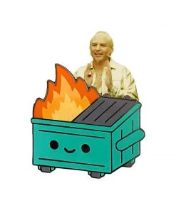 Dumpster Fire Enamel Pin By 100% Soft 7 Dumpster Fire Enamel Pin By 100% Soft
