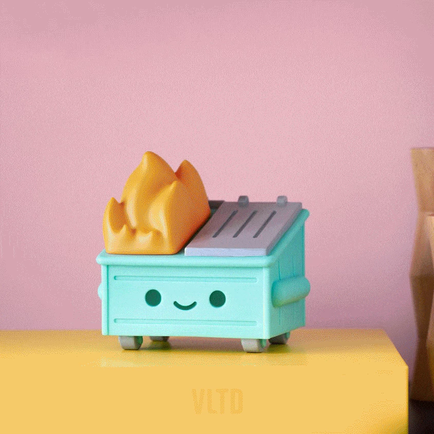 Dumpster Fire Night Light By 100% Soft 3 Dumpster Fire Night Light By 100% Soft