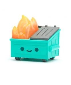 Dumpster Fire Vinyl Figure By 100% Soft