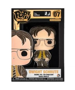 Dwight Schrute #07 The Office Funko POP! Pin In Stock Funko