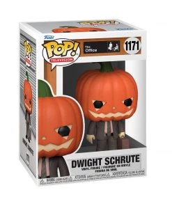 Dwight Schrute With Pumpkinhead #1171 The Office Funko POP! TV [PRE-ORDER FOR ESTIMATED* Q4 2021 DELIVERY]