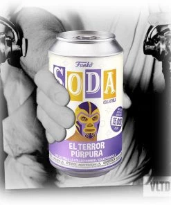 El Terror Purpura (Thanos) With 1:6 Chance At A Metallic Chase! Marvel Luchadores Funko Vinyl SODA