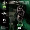 "Emerald Obsidian" Chrome TEQ63 By Quiccs X Martian Toys - A VLTD ECCC 2021 Exclusive - LE30