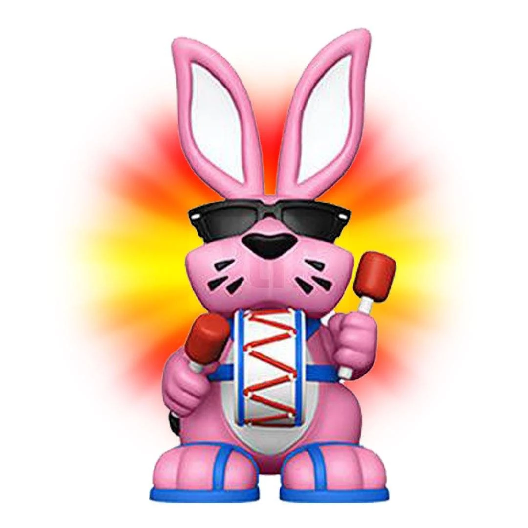 Energizer Bunny With 1:6 Chance At A Silver Metallic Chase Funko Vinyl SODA Specialty Series Exclusive 5 Energizer Bunny With 1:6 Chance At A Silver Metallic Chase Funko Vinyl SODA Specialty Series Exclusive