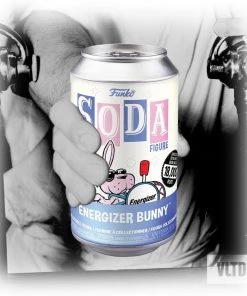 Energizer Bunny With 1:6 Chance At A Silver Metallic Chase Funko Vinyl SODA Specialty Series Exclusive