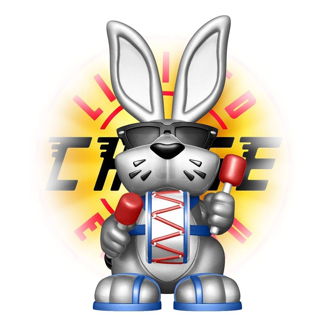 Energizer Bunny With 1:6 Chance At A Silver Metallic Chase Funko Vinyl SODA Specialty Series Exclusive 4 Energizer Bunny With 1:6 Chance At A Silver Metallic Chase Funko Vinyl SODA Specialty Series Exclusive