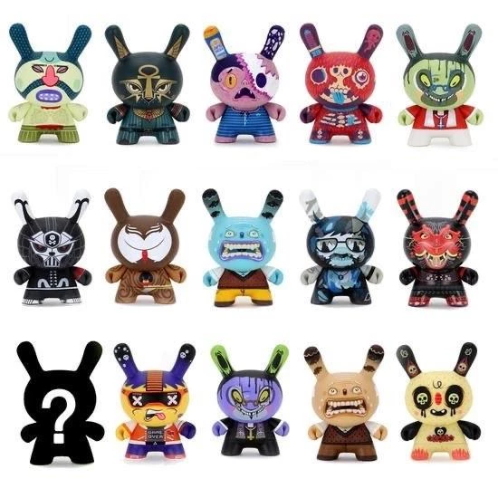 Exquisite Corpse Dunny Mini-Figure Blind Mystery Box By Kidrobot 4 Exquisite Corpse Dunny Mini-Figure Blind Mystery Box By Kidrobot