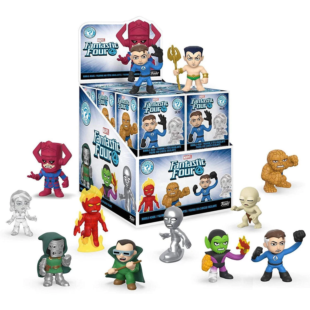 Fantastic Four Mystery Minis By Funko In Stock Funko 3 Fantastic Four Mystery Minis By Funko In Stock Funko