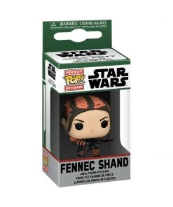 Fennec Shand Star Wars: Book Of Boba Fett Funko POP! Keychain In Stock Funko