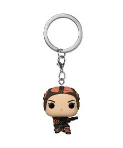 Fennec Shand Star Wars: Book Of Boba Fett Funko POP! Keychain In Stock Funko