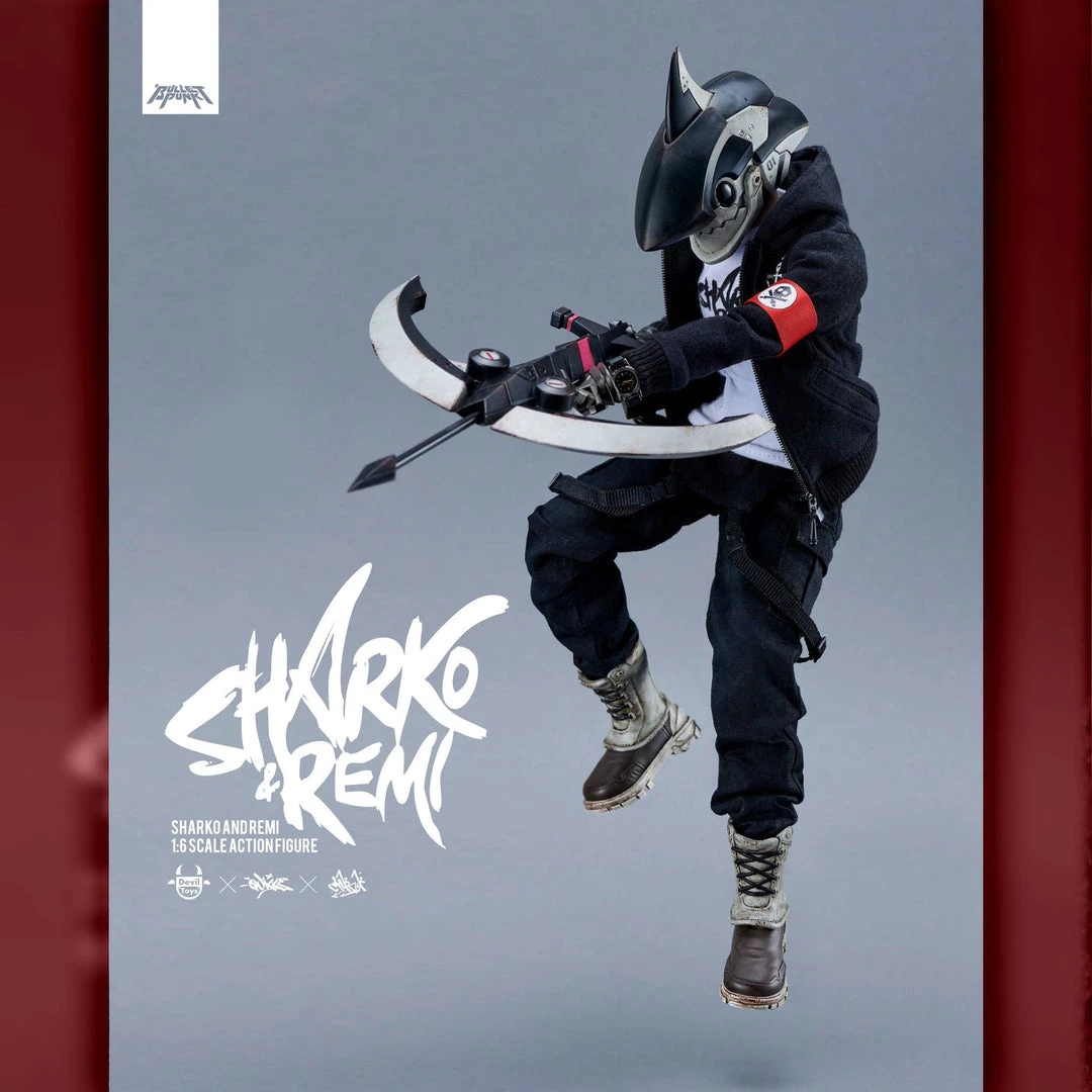 FORTRESS BLACK Sharko & Remi 1/6 Scale Action Figure By Chk_dsk X Devil Toys X Quiccs 4 FORTRESS BLACK Sharko & Remi 1/6 Scale Action Figure By Chk_dsk X Devil Toys X Quiccs