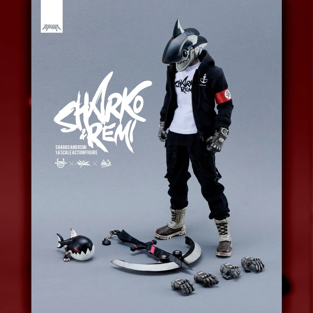FORTRESS BLACK Sharko & Remi 1/6 Scale Action Figure By Chk_dsk X Devil Toys X Quiccs 3 FORTRESS BLACK Sharko & Remi 1/6 Scale Action Figure By Chk_dsk X Devil Toys X Quiccs