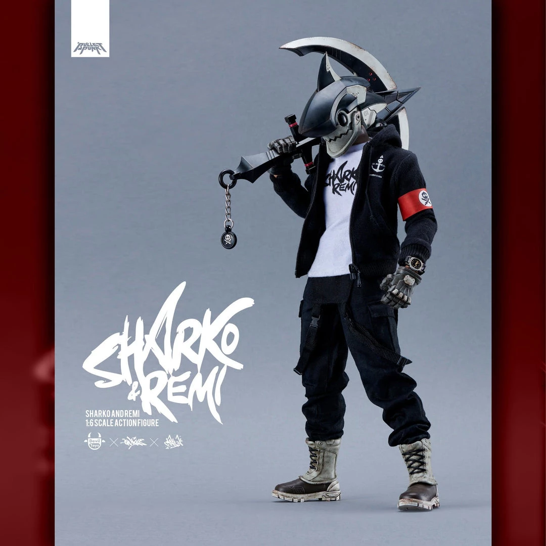 FORTRESS BLACK Sharko & Remi 1/6 Scale Action Figure By Chk_dsk X Devil Toys X Quiccs 5 FORTRESS BLACK Sharko & Remi 1/6 Scale Action Figure By Chk_dsk X Devil Toys X Quiccs