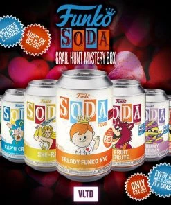 VLTD FUNKO VINYL SODA MYSTERY BOX: Prizes Can Include Freddy Funko (NYCC), She-RA (NYCC), Fruit Brute & Yummy Mummy (WonderCon), Green Batman (ECCC) & More! 1:6 CHANCES AT A CHASE! Mystery Boxes