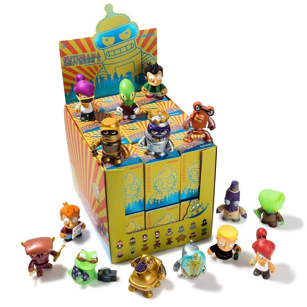 Kidrobot Futurama Universe X Blind Box Mini Figure Series 3 Kidrobot Futurama Universe X Blind Box Mini Figure Series