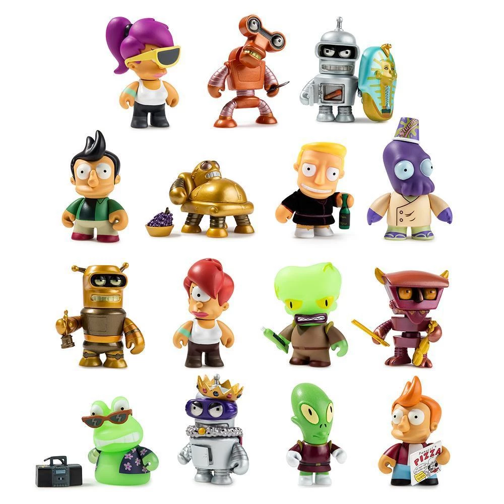 Kidrobot Futurama Universe X Blind Box Mini Figure Series 4 Kidrobot Futurama Universe X Blind Box Mini Figure Series