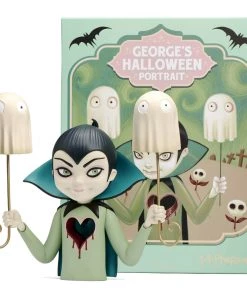 George's Halloween Portrait Vinyl Art Toy By Tara McPherson X Martian Toys