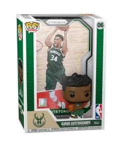 Giannis Antetokounmpo #06 Milwaukee Bucks Funko POP! NBA Trading Cards [PRE-ORDER FOR ESTIMATED* Q3 2022 DELIVERY]