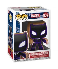Gingerbread Black Panther #937 Holiday Funko POP! Marvel In Stock Funko