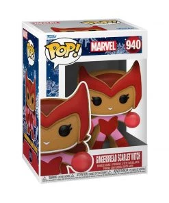 In Stock Funko Gingerbread Scarlet Witch #940 Holiday Funko POP! Marvel