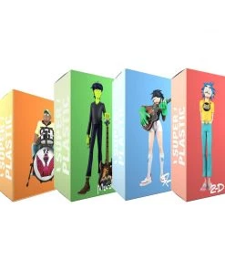 Gorillaz Song Machine Band [FULL SET OF 4 FIGURES] By Superplastic