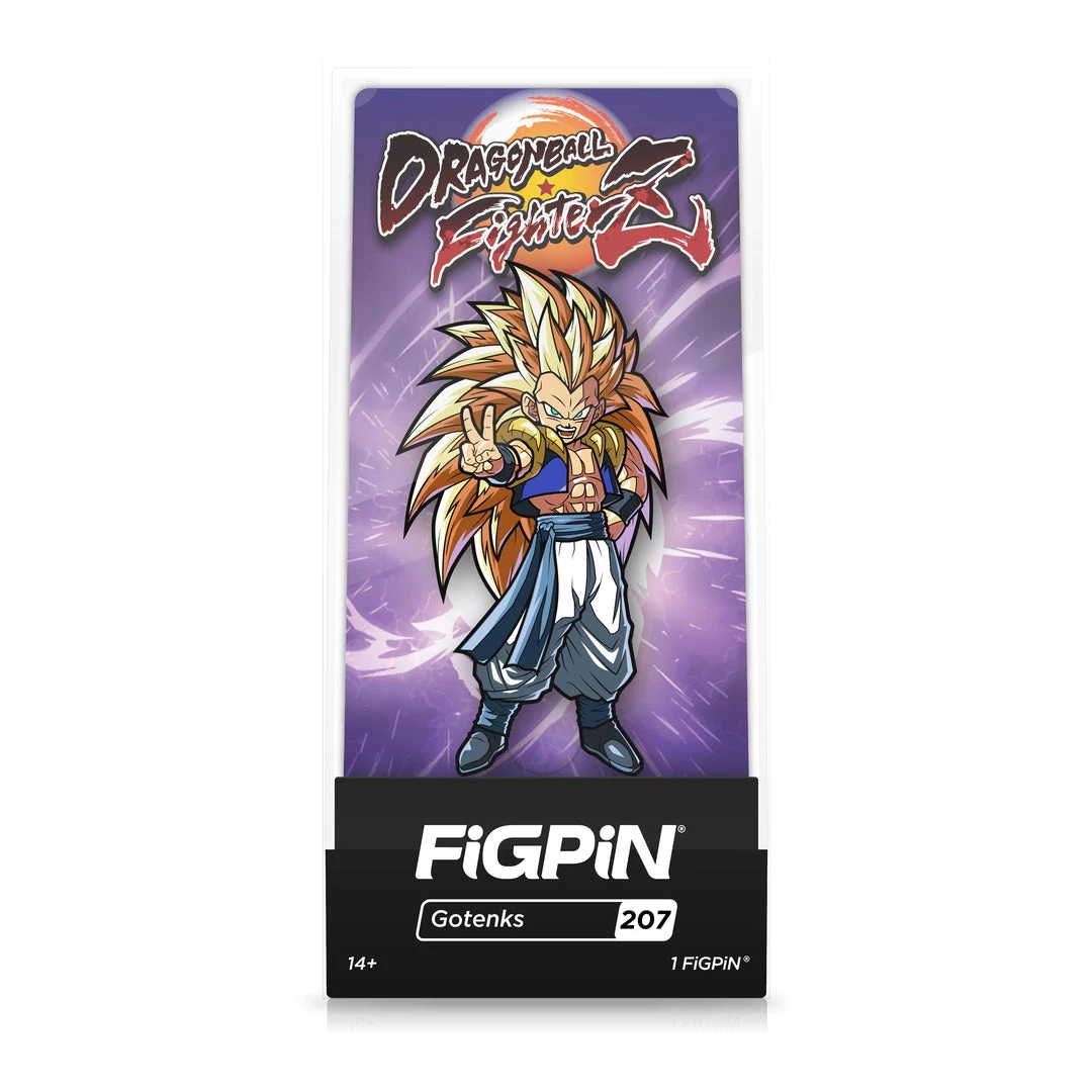 Gotenks #207 Dragon Ball Fighter Z FiGPiN Classic 4 Gotenks #207 Dragon Ball Fighter Z FiGPiN Classic