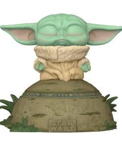 In Stock Funko Grogu (The Child) Using The Force The Mandalorian Funko POP! Deluxe Star Wars