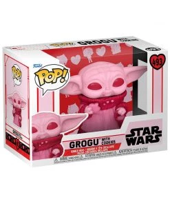 In Stock Funko Grogu With Cookies #493 Funko POP! Star Wars Valentines