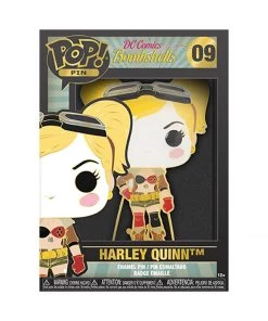 In Stock Funko Harley Quinn #09 DC Bombshells Funko POP! Pin