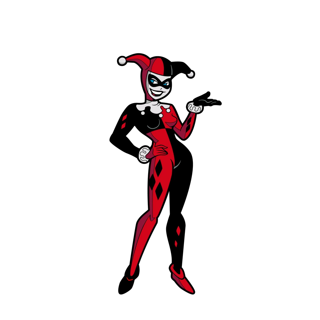 Harley Quinn #478 Batman: The Animated Series FiGPiN Classic 6 Harley Quinn #478 Batman: The Animated Series FiGPiN Classic